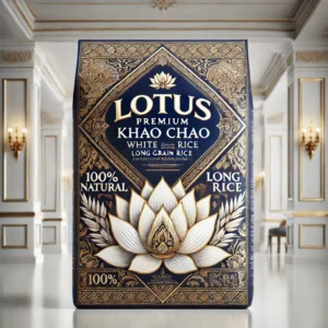 Lotus Premium White Rice (Khao Chao) – International-Grade Long-Grain Rice