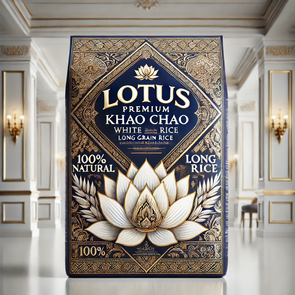 Lotus Premium White Rice (Khao Chao) – International-Grade Long-Grain Rice