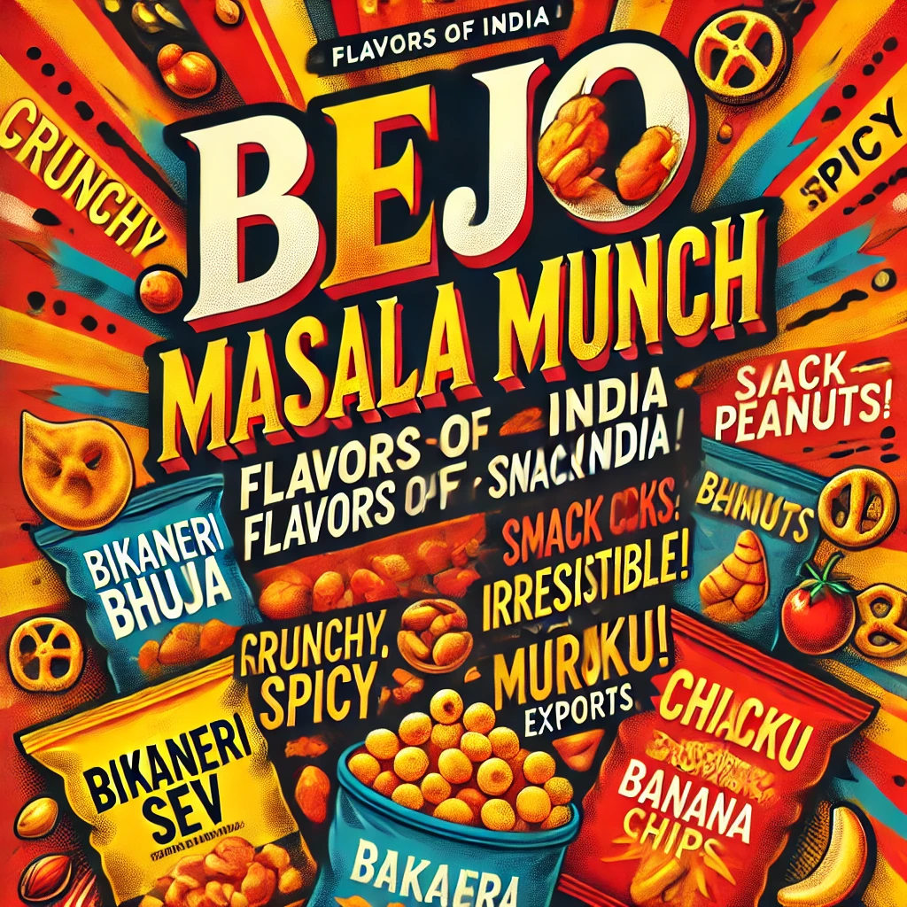 Bejo Masala Munch – Flavors of India | Snack Wonders