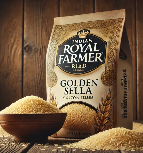 Buy Indian Royal Farmer 1401 Golden Sella Basmati Rice (7.70mm) – Premium Export Quality