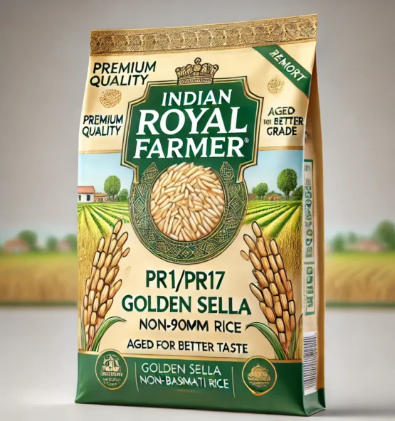 Buy PR11/PR17 Golden Sella (6.90mm) Non-Basmati Rice - ₹54,450 / $660 | Indian Royal Farmer