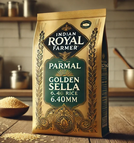 Buy Parmal Golden Sella Rice (6.40mm) – Indian Royal Farmer Brand