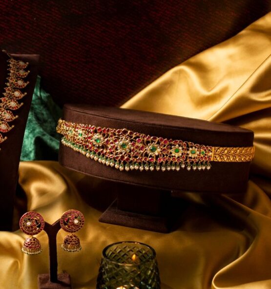 Vaddanam – Traditional South Indian Gold Waist Belt for Brides