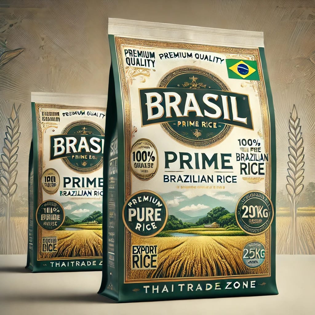 Brasil Prime Rice – Premium Brazilian Rice by Thaitradezone.com Brasil Prime Rice is sourced from the finest rice fields in Brazil, ensuring top-tier quality, rich aroma, and excellent taste. Our rice varieties are processed with advanced milling techniques, maintaining high nutritional value and purity.