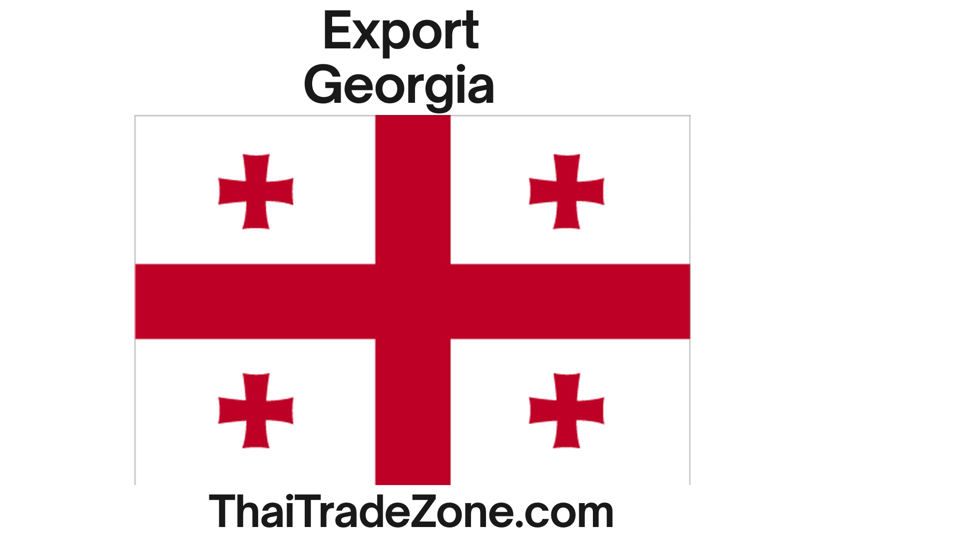 "Export business in Georgia with ThaiTradeZone – global product sourcing, private label services, wholesale exports, and international trade support for Georgian importers"