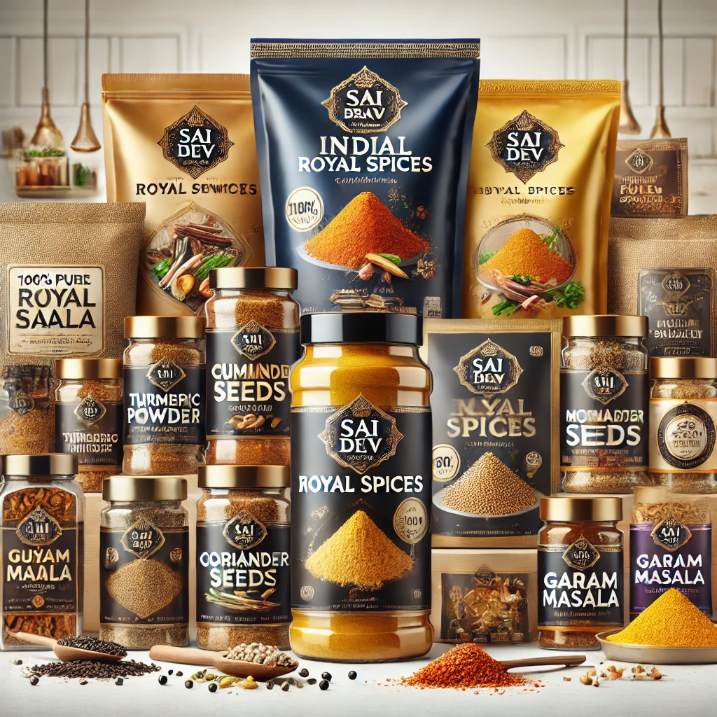 Sai Dev Brand Indian Royal Spices – Premium Quality Spices for Global Markets