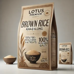 Lotus Premium Brown Rice (Khao Klong) – International-Grade Whole-Grain Rice