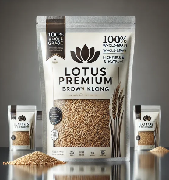 Lotus Premium Brown Rice (Khao Klong) – International-Grade Whole-Grain Rice