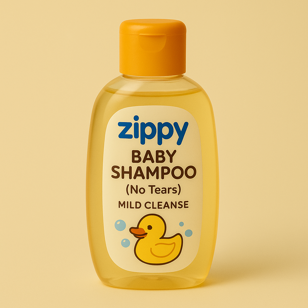 20250425_1252_Zippy Baby Shampoo_simple_compose_01jsnx4hqzem2a1xbrmg9g49gc