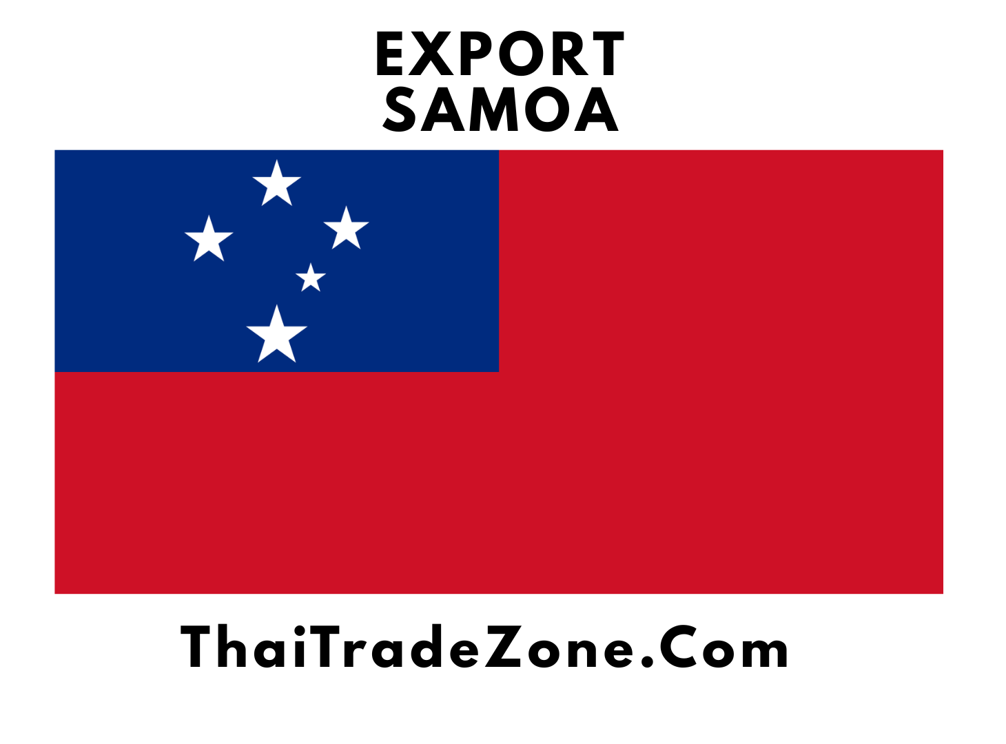 "Global export of premium Samoa products through ThaiTradeZone, including handmade crafts, coconut oil, beauty products, and local food items."