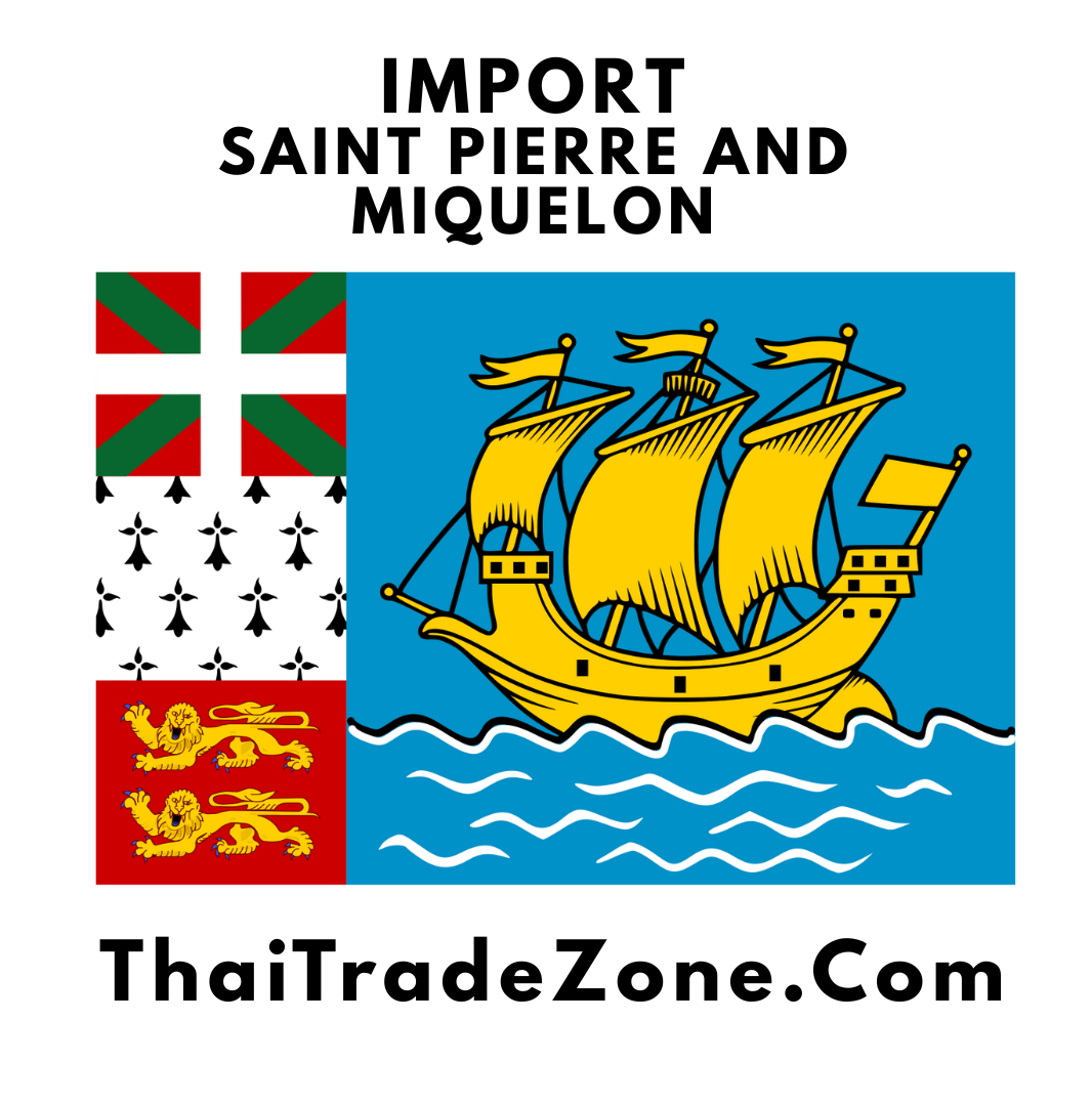"Business owner reviewing import documents with ThaiTradeZone branding"