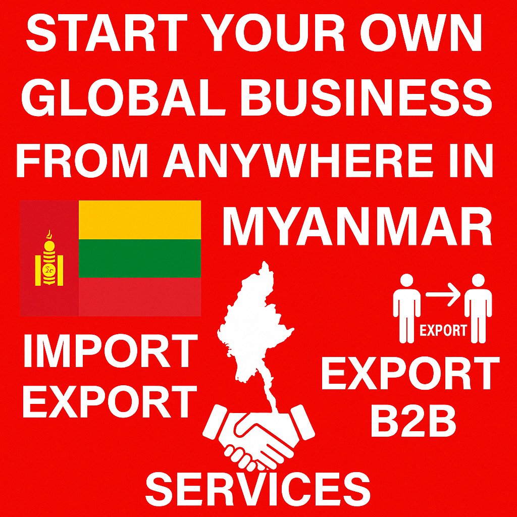 Start Your Myanmar Business Today – No Investment!
