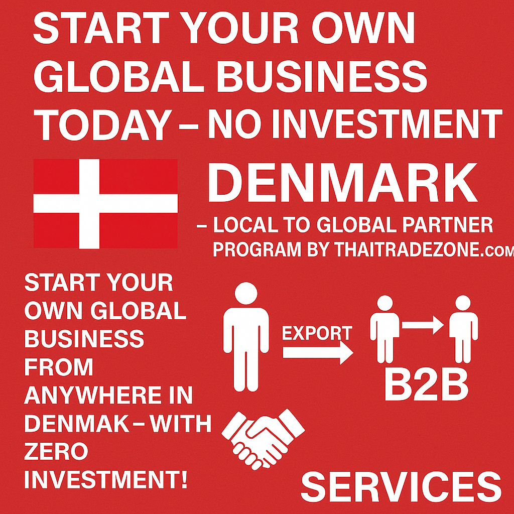 Start Global Business in Denmark – No Investment | TTZ