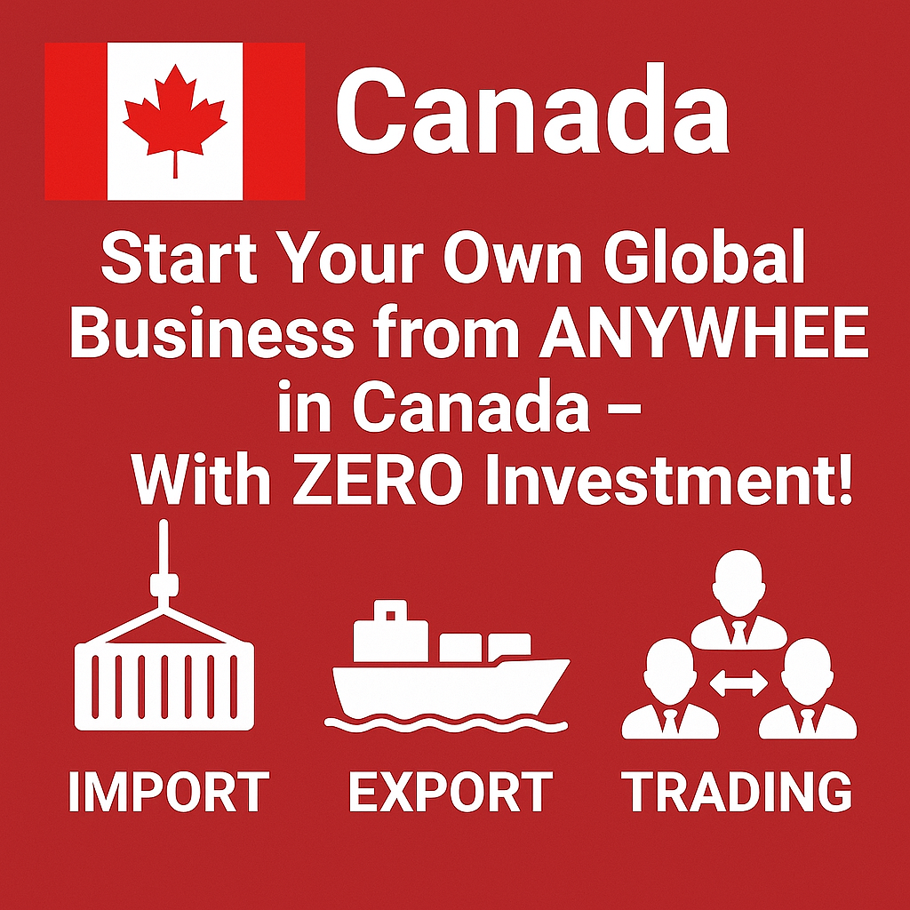 Canada Partner Program โ Start Global Business Now!