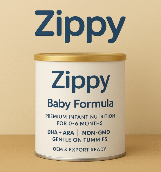 Zippy Baby Formula can – premium infant milk powder for newborns