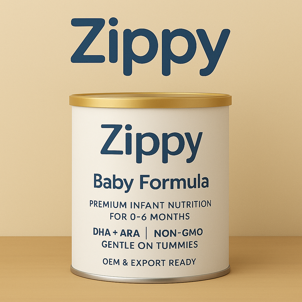 Zippy Baby Formula can – premium infant milk powder for newborns