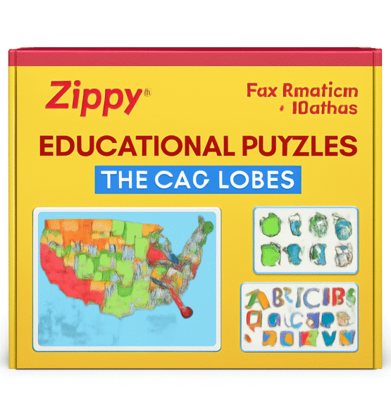 “Zippy™ Educational Map Puzzle for Kids – Interactive and Fun Learning”