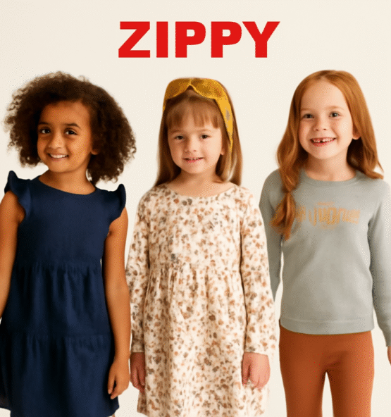 "Cute and colorful girls' frock in floral design, perfect for kids' casual wear."