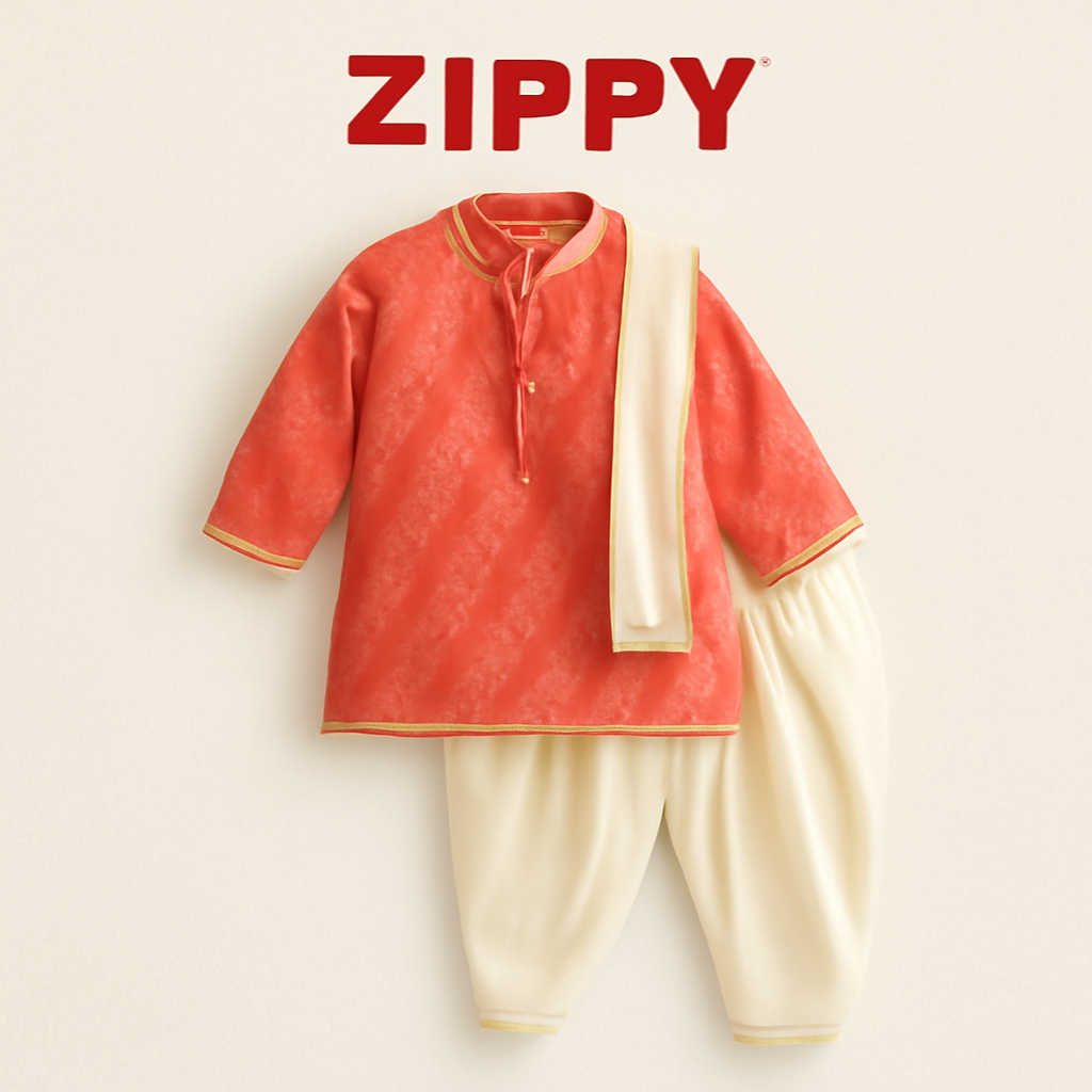Festive Ethnic Baby Wear – Zippy™ Soft Cotton Traditional Sets