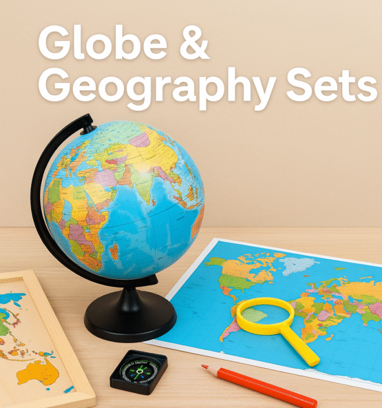 Toyzaar™ Globe & Geography Sets – Educational Toys for Kids