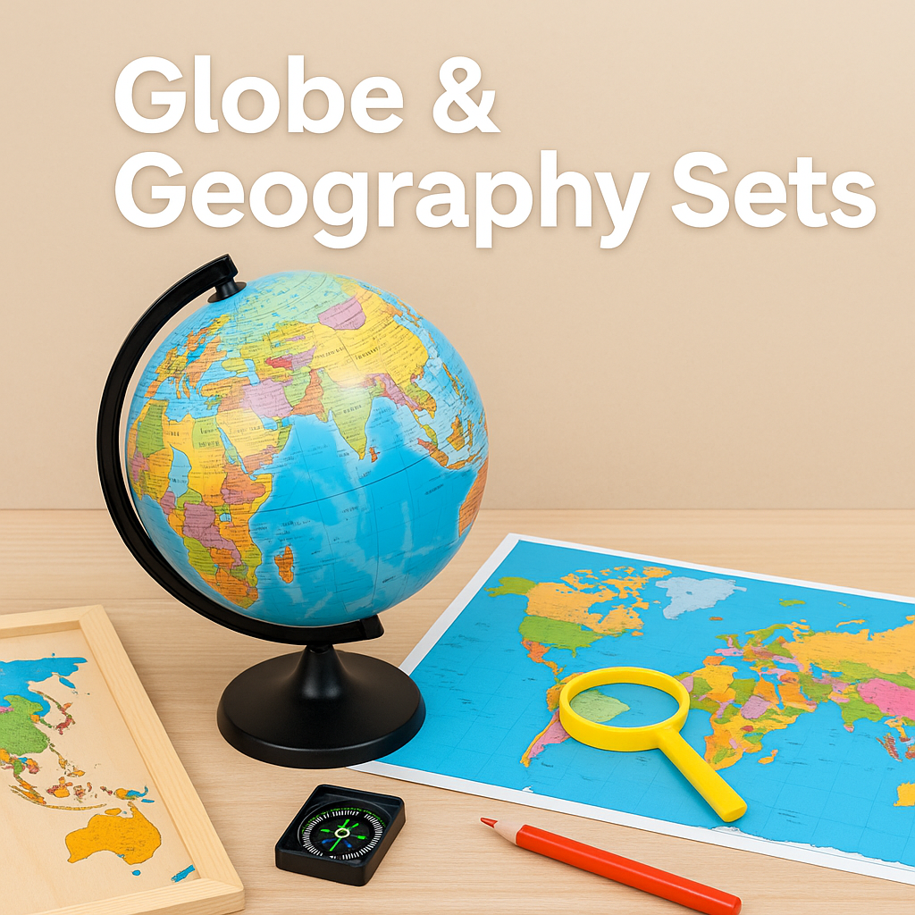 Toyzaar™ Globe & Geography Sets – Educational Toys for Kids