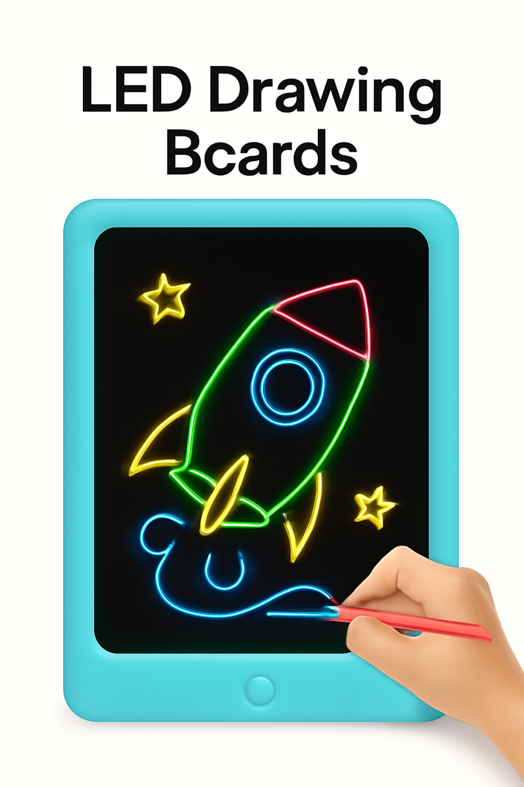 Toyzaar™ LED Drawing Boards – Creative Fun for Kids