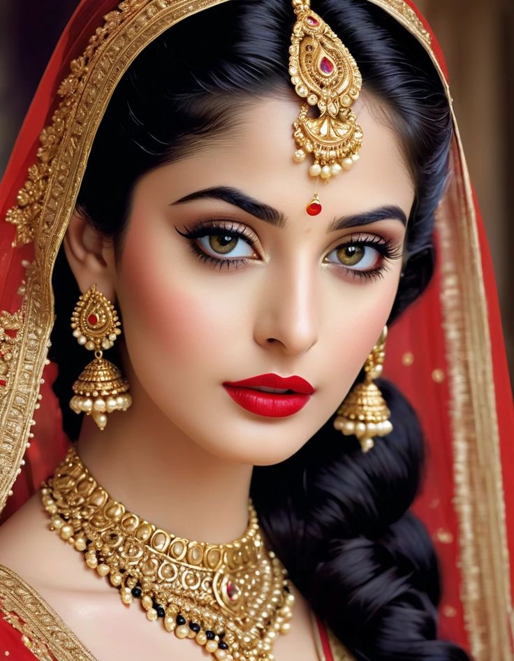 ThaiLaxmi Traditional 22K/23K Gold Maang Tikka – Heritage Bridal Jewelry for Export