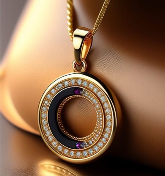 Traditional 22K/23K Thai Gold Pendant – ThaiLaxmi Handcrafted Jewelry for Export