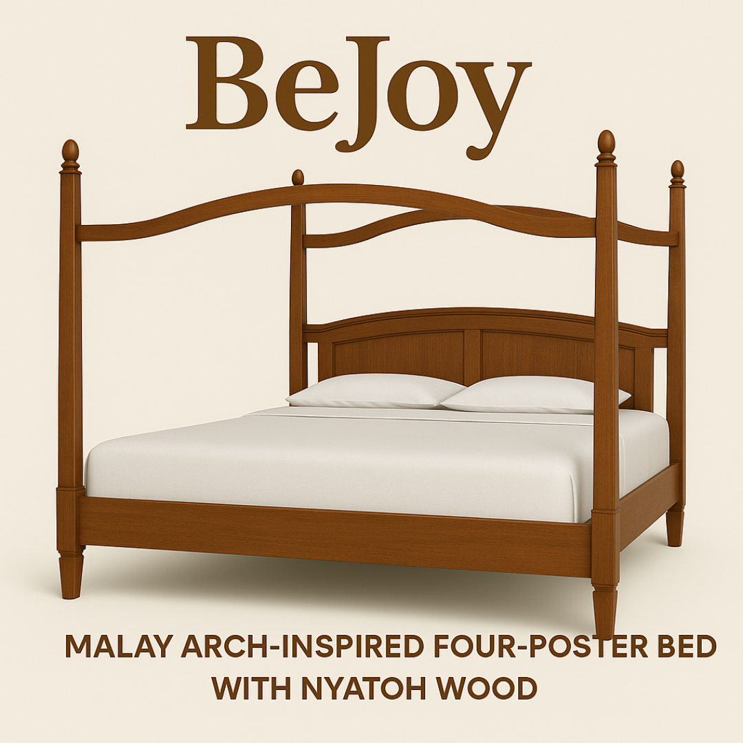 Malay Arch Inspired Four Poster Beds