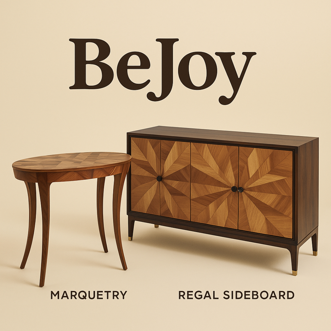 Marquetry Console Tables