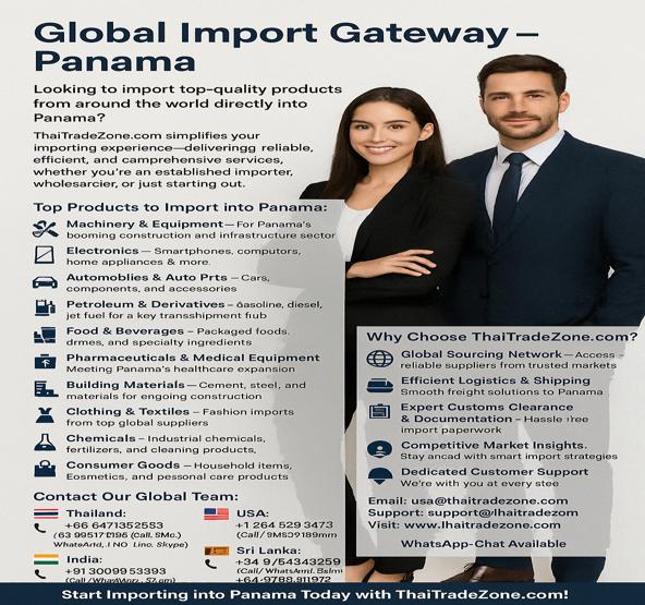 ThaiTradeZone_Panama_Import
