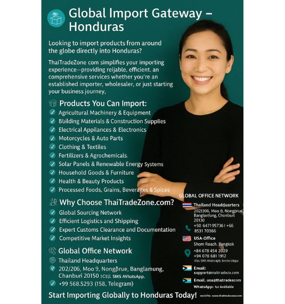 "Cargo containers arriving at port in Honduras for global import services"