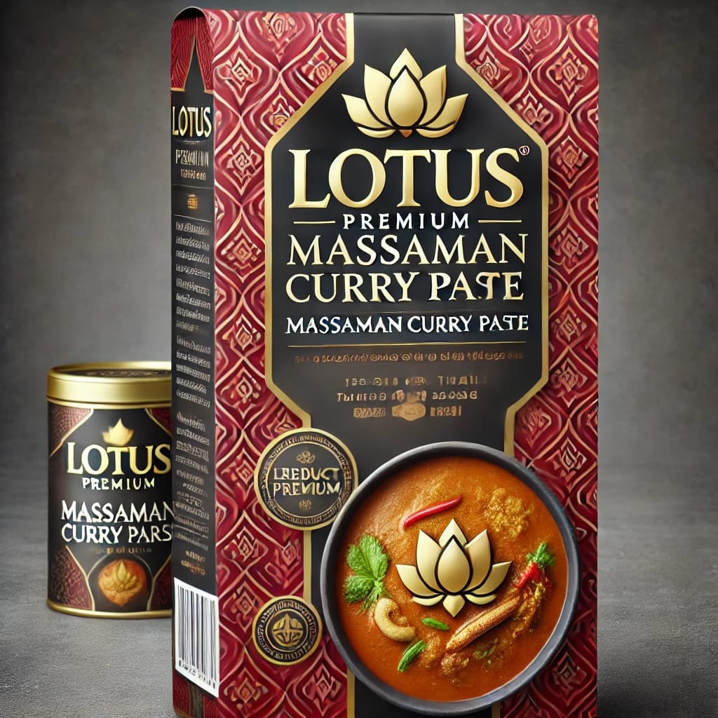 Thai Massaman Curry Paste - Premium Thai Spice Blend for Authentic Curry