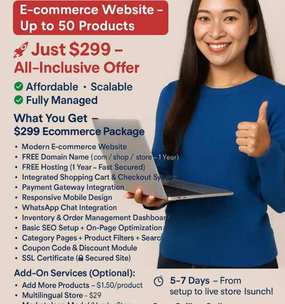Affordable E-commerce Website Development - ThaiTech