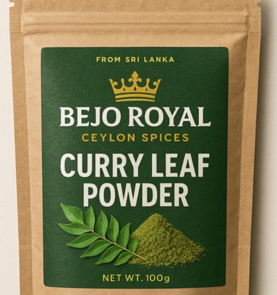 Bejo Royal Curry Leaf Powder | Pure Sri Lankan Spices