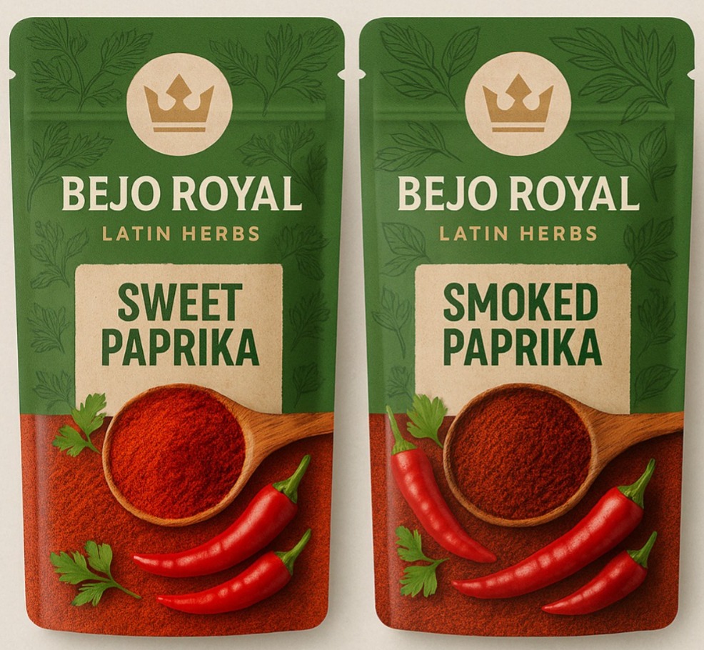 Bejo Royal Spices – Sweet & Smoked Paprika from Brazil