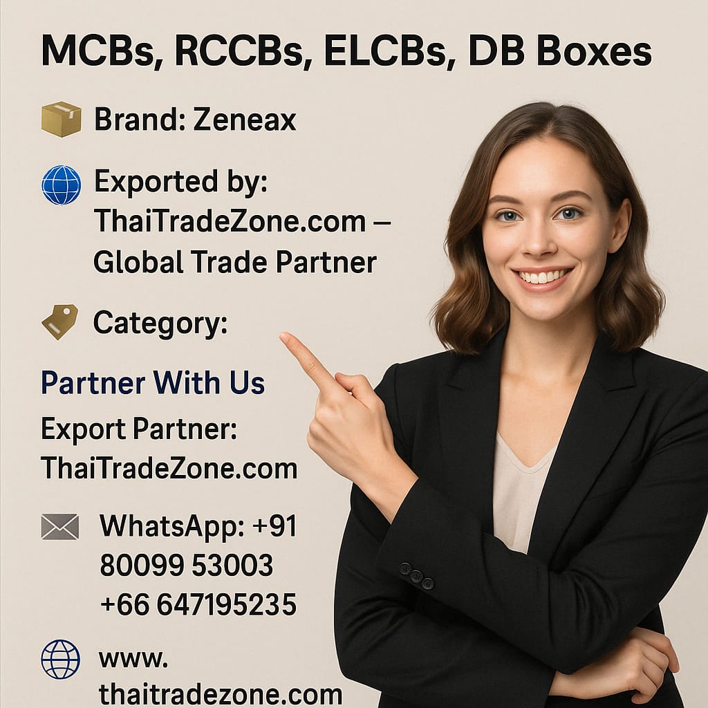 Zeneax MCBs, RCCBs, ELCBs, and DB Boxes