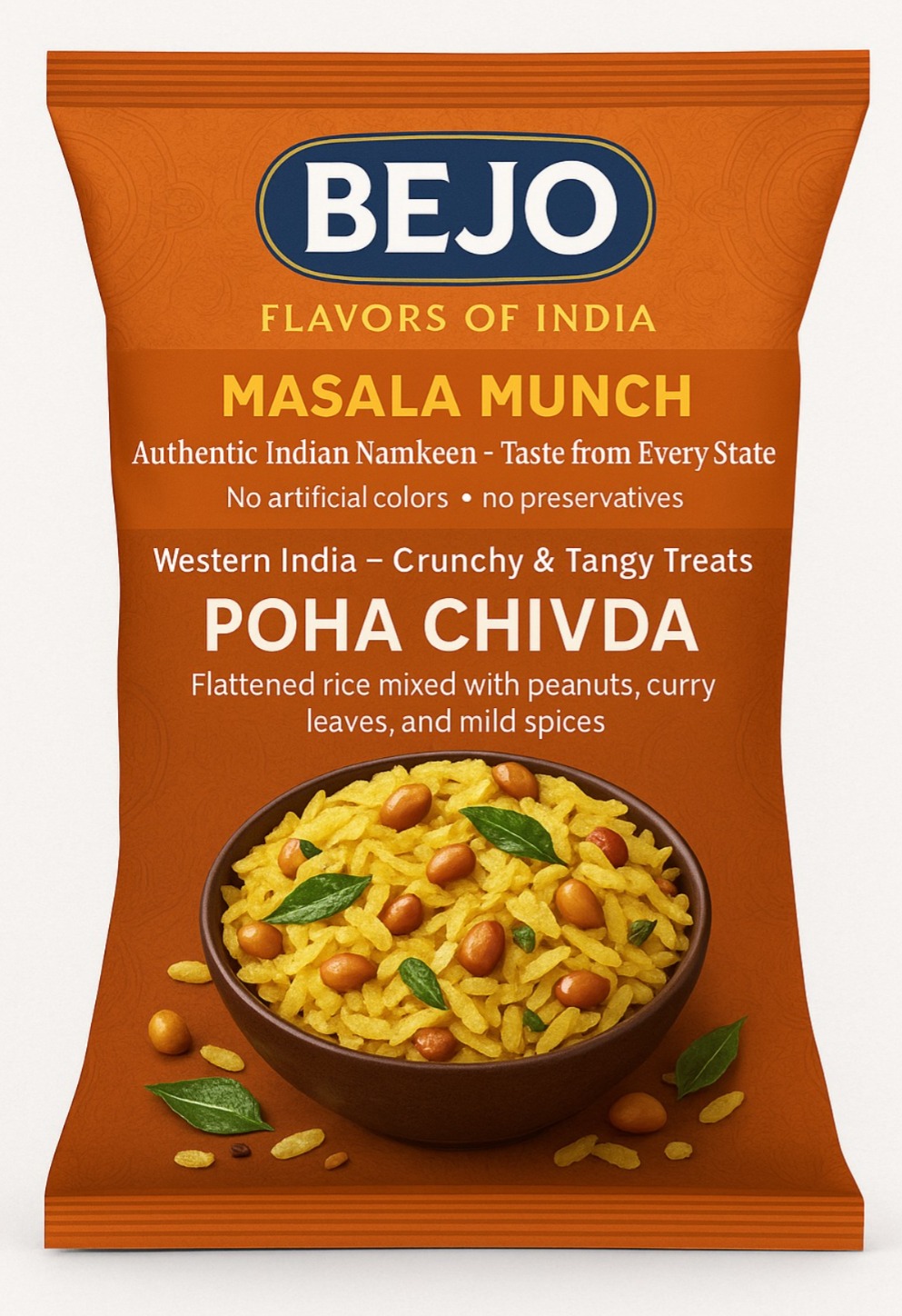 Buy Bejo Poha Chivda – Authentic Indian Snack Online
