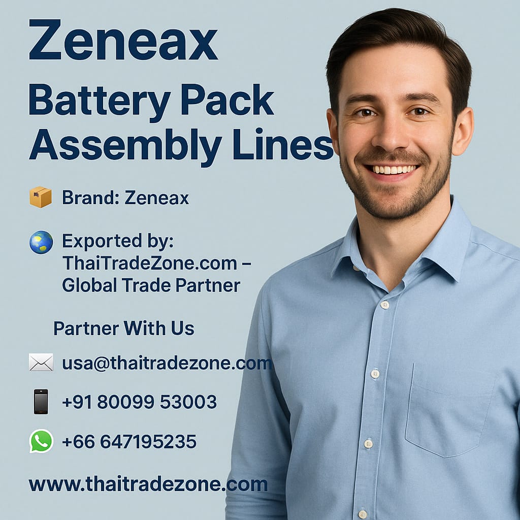 Zeneax Battery Pack Assembly Lines