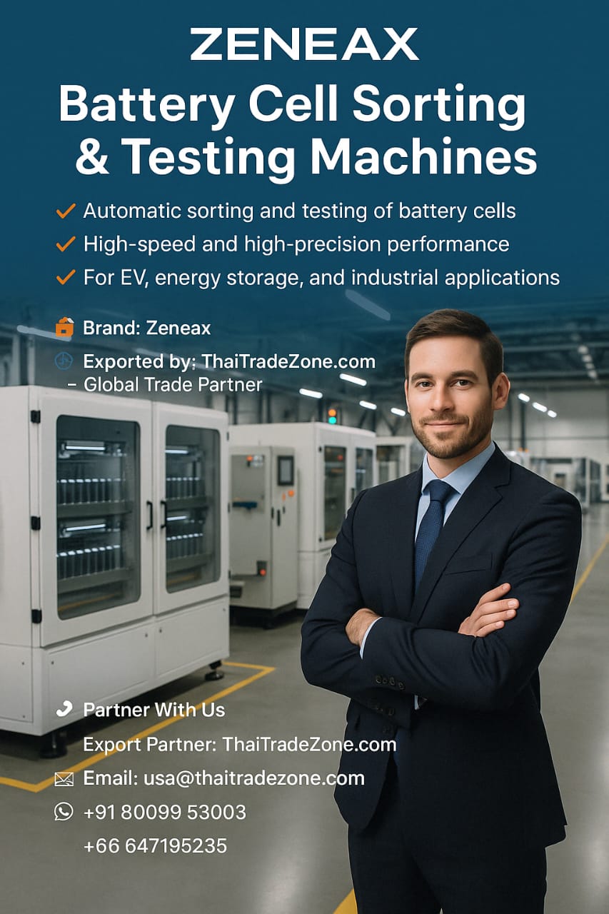 Zeneax Battery Cell Sorting & Testing Machines