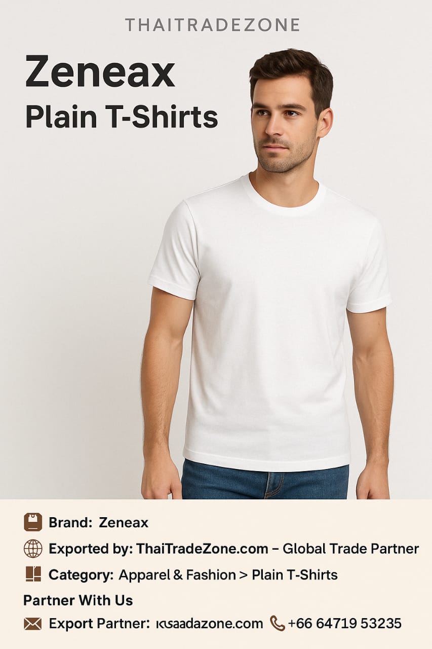 Zeneax Plain T-Shirts