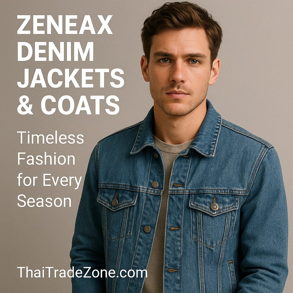 Zeneax Denim Jackets & Coats