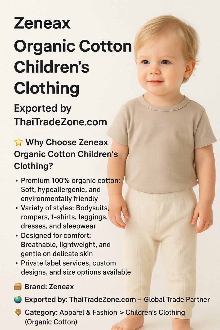 Zeneax Organic Cotton Children’s Clothing