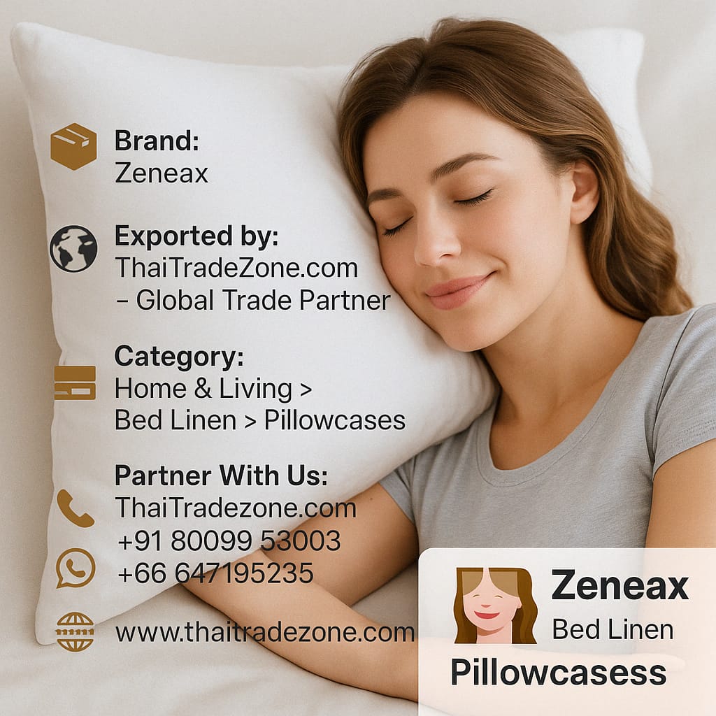 Zeneax Bed Linen Pillowcases