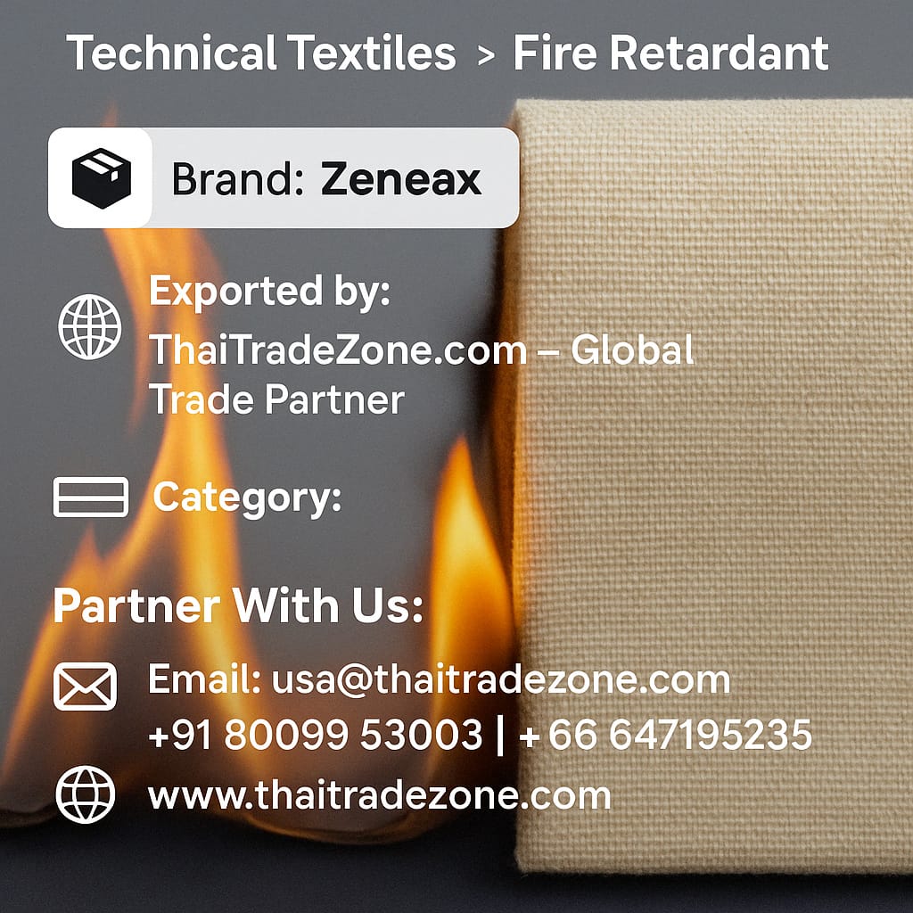 https://thaitradezone.com/safety-meets-performance-with-zeneax-fire-retardant-technical-textiles-exported-by-thaitradezone-com/