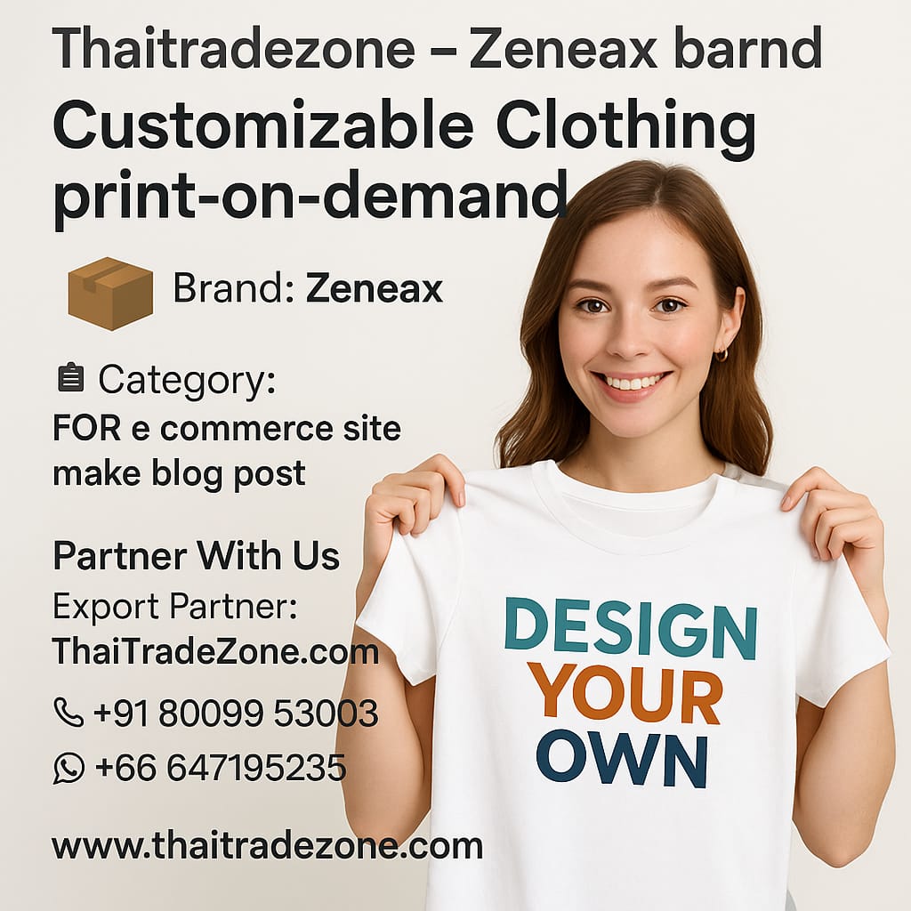 Zeneax Customizable Clothing
