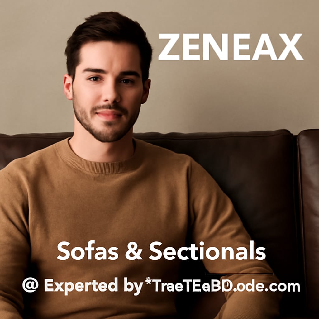 Zeneax Leather Sofas & Sectionals
