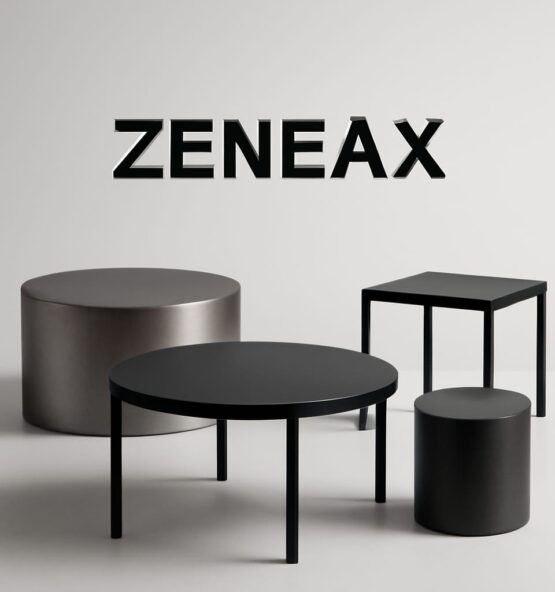 Zeneax Metal Coffee Tables