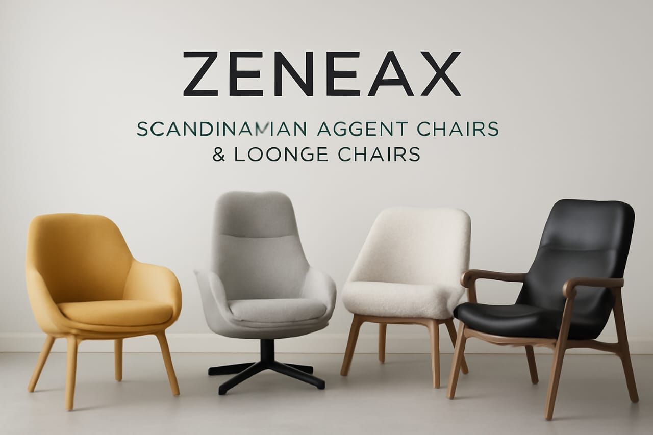 Zeneax Scandinavian Accent Chairs