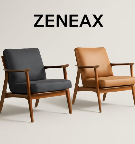 Zeneax Mid-Century Accent Chairs